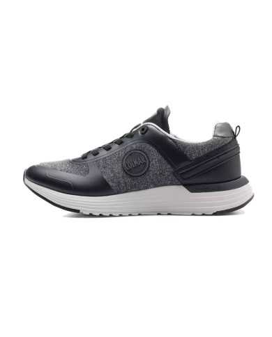 sneakers grey/mélange/black uomo con inserti in PUR e loghi | COLMAR