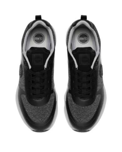 sneakers grey/mélange/black uomo con inserti in PUR e loghi | COLMAR