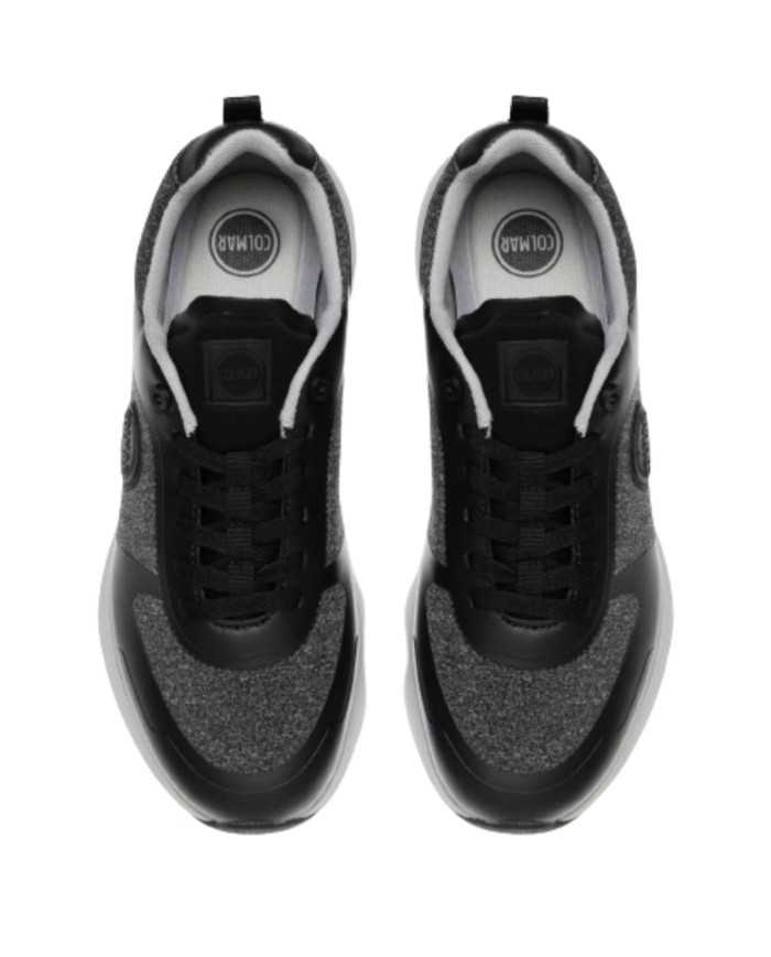 sneakers grey/mélange/black uomo con inserti in PUR e loghi | COLMAR sneakers grey/mélange/black uomo con inserti in PUR e loghi | COLMAR