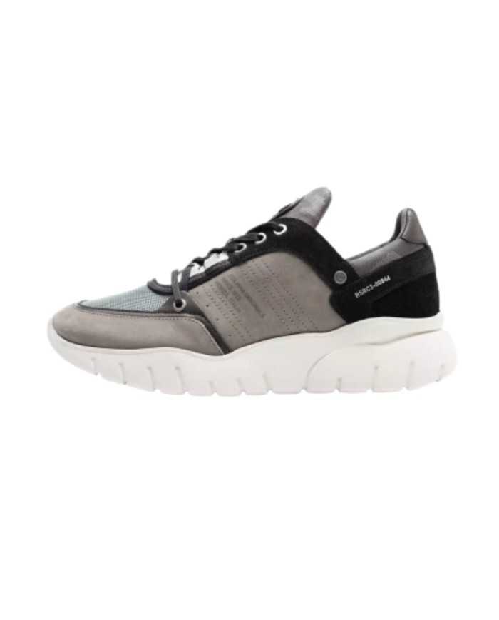 sneakers grigie e nere da uomo con inserti e loghi | COLMAR sneakers grigie e nere da uomo con inserti e loghi | COLMAR