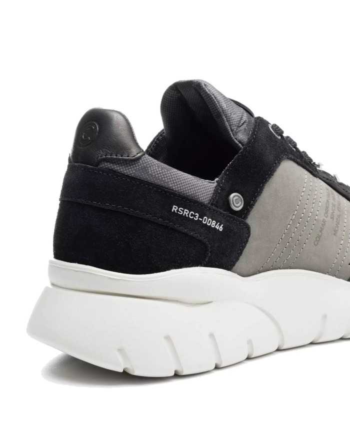 sneakers grigie e nere da uomo con inserti e loghi | COLMAR