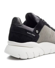 sneakers grigie e nere da uomo con inserti e loghi | COLMAR