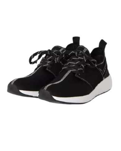 Sneakers black/white uomo con cucitura centrale in contrasto | EA7 Sneakers black/white uomo con cucitura centrale in contrasto | EA7