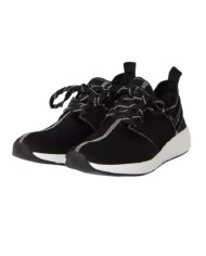Sneakers black/white uomo con cucitura centrale in contrasto | EA7