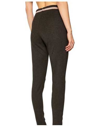 tuta carbon mel donna con dettagio stripe su felpa e pantalone | EA7 tuta carbon mel donna con dettagio stripe su felpa e pantalone | EA7