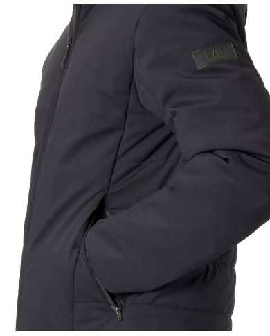 Giacca nera uomo impermeabile e idrorepellente con logo | EA7 Giacca nera uomo impermeabile e idrorepellente con logo | EA7