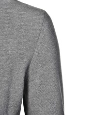 MANIFATTURA DI GENOVA Dolcevita Uomo Maglioncino Cotone Nero Blu Ve...