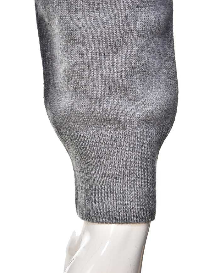 MANIFATTURA DI GENOVA Dolcevita Uomo Maglioncino Cotone Nero Blu Ve...