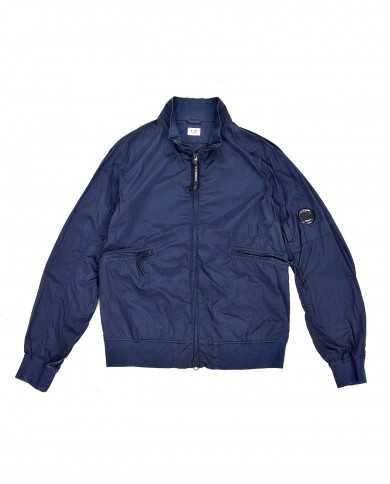 giubbino biker total eclips da uomo con lente logata | C.P. COMPANY giubbino biker total eclips da uomo con lente logata | C.P. COMPANY