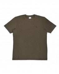 t-shirt ivy green da uomo logato in piccolo sul petto | C.P. COMPANY t-shirt ivy green da uomo logato in piccolo sul petto | C.P. COMPANY
