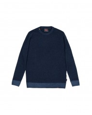 maglia bluwork da uomo con dettagli ricamati sul girocollo | BOB maglia bluwork da uomo con dettagli ricamati sul girocollo | BOB