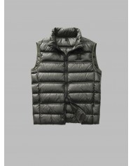 gilet tiglio selvatico da uomo imbottito in piuma con logo | BLAUER