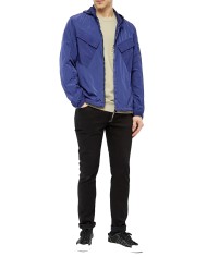 giacca blue print uomo overshirt con tasche oblique | C.P. COMPANY giacca blue print uomo overshirt con tasche oblique | C.P. COMPANY