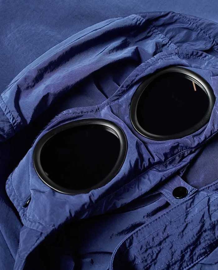 giacca blue print uomo overshirt con tasche oblique | C.P. COMPANY giacca blue print uomo overshirt con tasche oblique | C.P. COMPANY