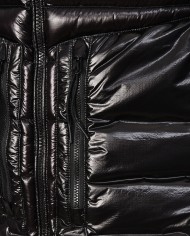 gilet nero da uomo con cappuccio Google Hood | C.P. COMPANY gilet nero da uomo con cappuccio Google Hood | C.P. COMPANY