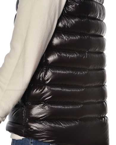 gilet nero da uomo con cappuccio Google Hood | C.P. COMPANY gilet nero da uomo con cappuccio Google Hood | C.P. COMPANY