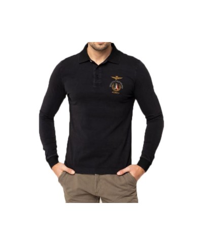 Polo aeronautica militare manica lunga deals