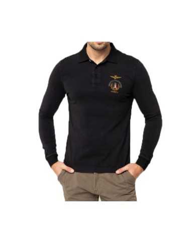 AERONAUTICA MILITARE Polo Uomo A-TI Maglia Cotone Blu Nera Gialla F... AERONAUTICA MILITARE Polo Uomo A-TI Maglia Cotone Blu Nera Gialla F...