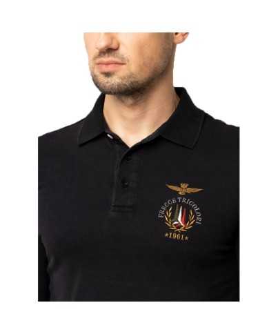 AERONAUTICA MILITARE Polo Uomo A-TI Maglia Cotone Blu Nera Gialla F... AERONAUTICA MILITARE Polo Uomo A-TI Maglia Cotone Blu Nera Gialla F...
