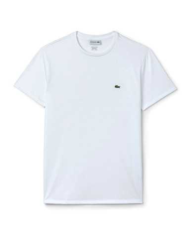 LACOSTE * T-shirt Uomo TH6709T 2019 Maglia Cotone Pima Blu Bianca ... LACOSTE * T-shirt Uomo TH6709T 2019 Maglia Cotone Pima Blu Bianca ...