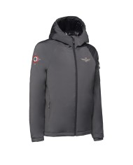 AERONAUTICA MILITARE Giacca Uomo AB1779 A-TI Impermeabile Grigio Ne...
