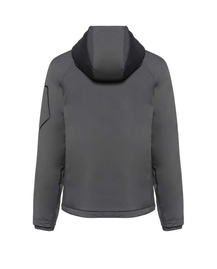 AERONAUTICA MILITARE Giacca Uomo AB1779 A-TI Impermeabile Grigio Ne...