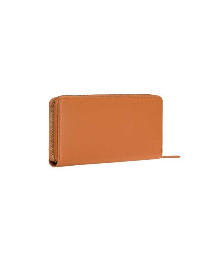 portafoglio zip-around cuoio da donna con placchetta logata | PINKO portafoglio zip-around cuoio da donna con placchetta logata | PINKO