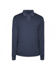 HOMEWARD Polo Uomo A-TI Maglia Jersey Maniche Lunghe Moro Blu Verde...