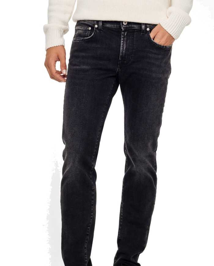 jeans vince da uomo con salpa e label logata su retro | ROY ROGER'S jeans vince da uomo con salpa e label logata su retro | ROY ROGER'S