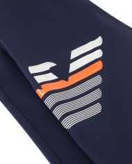 pantaloni tuta navy blue da uomo con maxi logo multicolor | EA7 pantaloni tuta navy blue da uomo con maxi logo multicolor | EA7