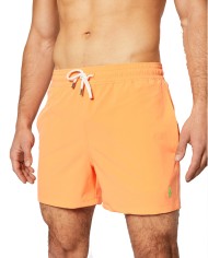 costume mare boxer arancione da uomo con logo ricamato | RALPH LAUREN