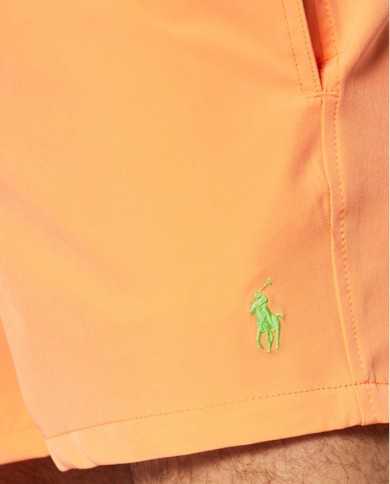 costume mare boxer arancione da uomo con logo ricamato | RALPH LAUREN costume mare boxer arancione da uomo con logo ricamato | RALPH LAUREN