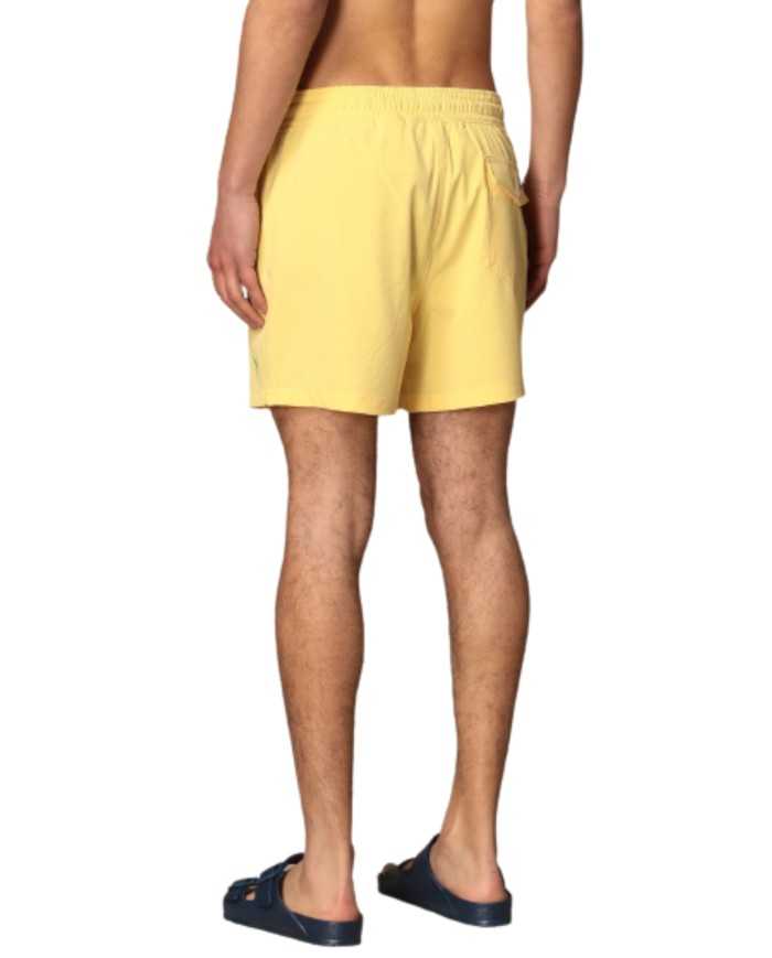 costume mare boxer giallo da uomo con logo ricamato | RALPH LAUREN costume mare boxer giallo da uomo con logo ricamato | RALPH LAUREN