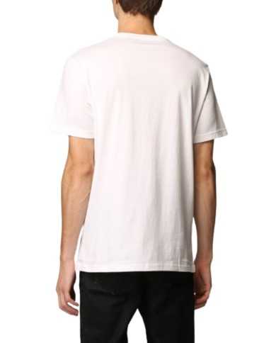 t-shirt bianca da uomo con logo stampato in piccolo | RALPH LAUREN t-shirt bianca da uomo con logo stampato in piccolo | RALPH LAUREN