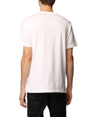 t-shirt bianca da uomo con logo stampato in piccolo | RALPH LAUREN