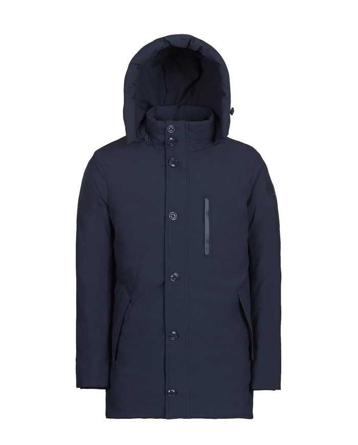 MUSEUM Giacca Uomo Crossover Cappotto Cappuccio Impermeabile Nero B... MUSEUM Giacca Uomo Crossover Cappotto Cappuccio Impermeabile Nero B...