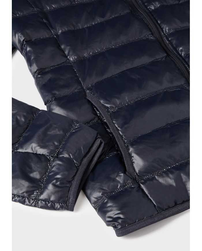 Piumino blu notte da uomo con logo stampato | EA7 Piumino blu notte da uomo con logo stampato | EA7