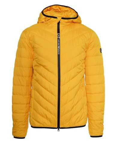 piumino old gold da uomo con stemma su manica | EA7 piumino old gold da uomo con stemma su manica | EA7