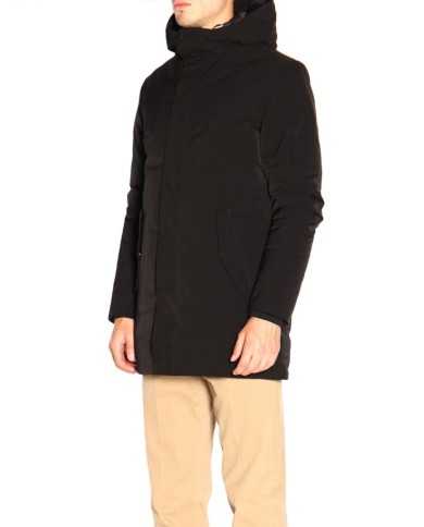 giaccone regular-fit nero da uomo impermeabile antigoccia | MUSEUM giaccone regular-fit nero da uomo impermeabile antigoccia | MUSEUM