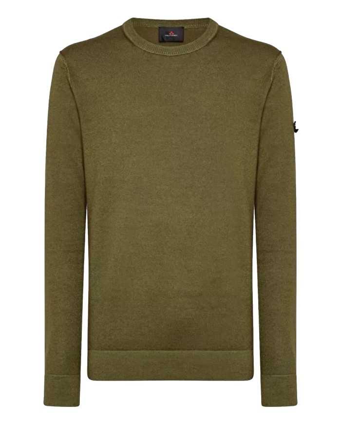 maglia muschio da uomo con inserti e fascetta | PEUTEREY