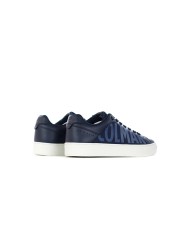 COLMAR Sneakers Uomo Bradbury Chromatic A-ES Scarpe Pelle Nylon Blu...