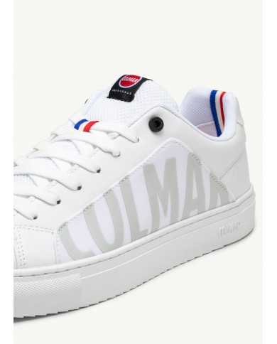 sneakers white da uomo con logo sul tessuto laterale | COLMAR