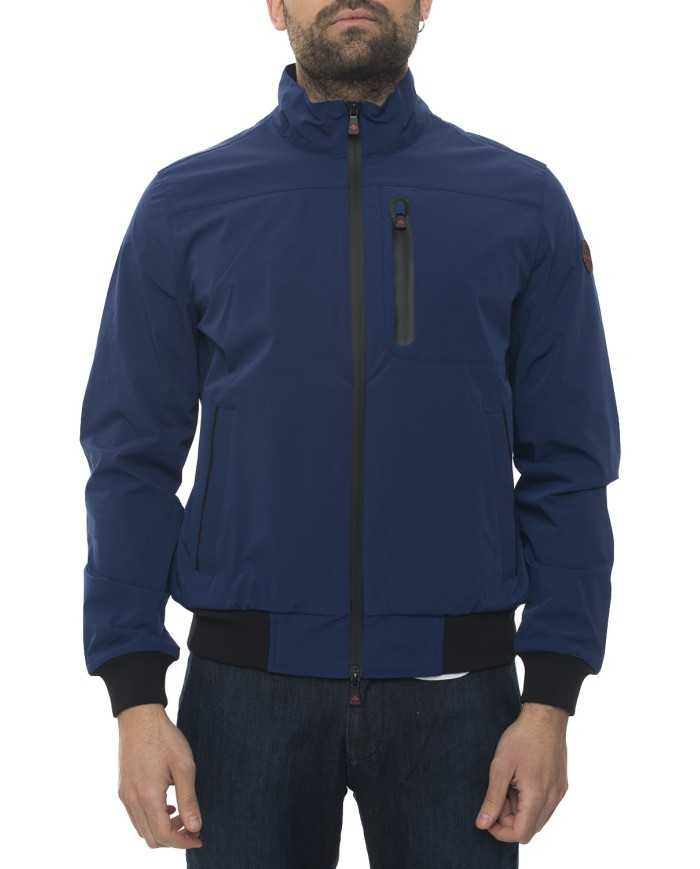 MUSEUM Giacca Uomo Bright Impermeabile Termosaldato Tasche Blu P-TI... MUSEUM Giacca Uomo Bright Impermeabile Termosaldato Tasche Blu P-TI...
