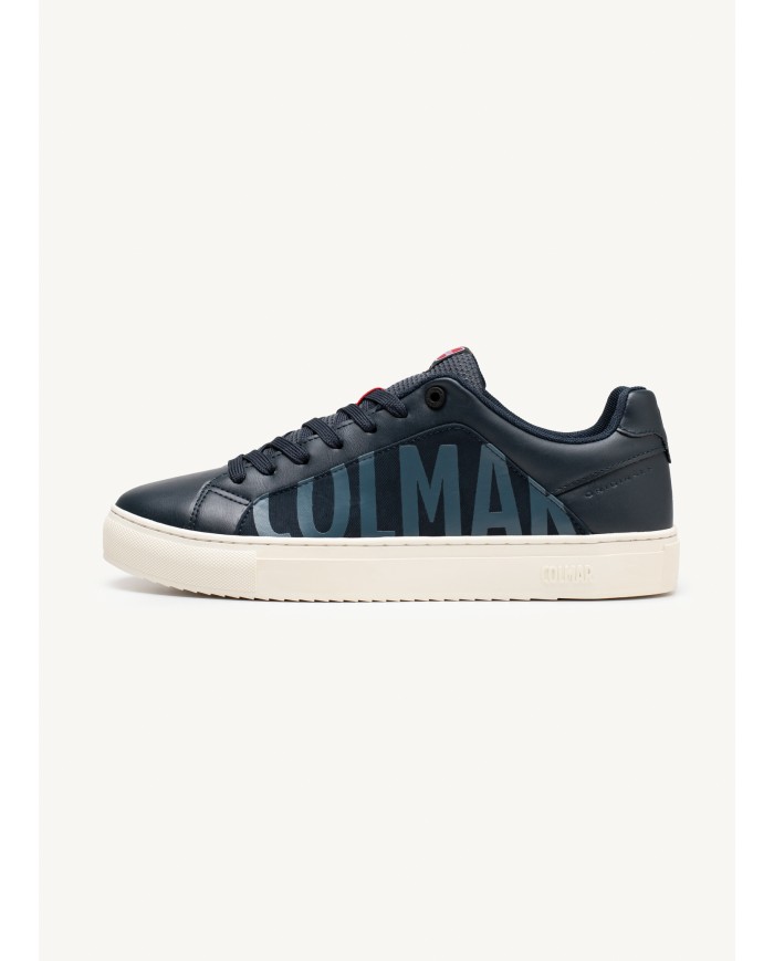 sneakers navy da uomo con logo sul tessuto laterale COLMAR