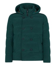 piumino alpine green da uomo con effetto stropicciato | SAVE THE DUCK piumino alpine green da uomo con effetto stropicciato | SAVE THE DUCK