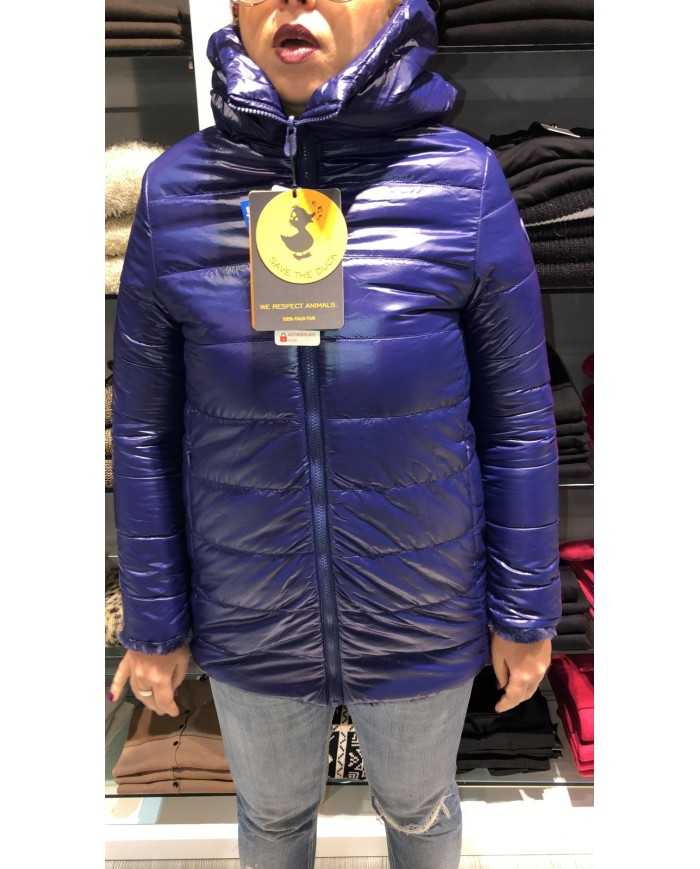 SAVE THE DUCK Giacca Donna D4574W Fury9 A-TI Pelliccia Reversibile ... SAVE THE DUCK Giacca Donna D4574W Fury9 A-TI Pelliccia Reversibile ...