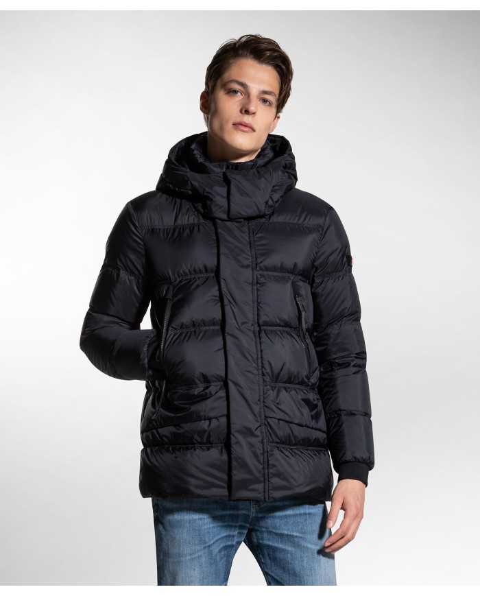 PEUTEREY Piumino Uomo Doyle KN A-TI Giacca Impermeabile Cappuccio N... PEUTEREY Piumino Uomo Doyle KN A-TI Giacca Impermeabile Cappuccio N...