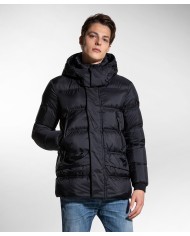 PEUTEREY Piumino Uomo Doyle KN A-TI Giacca Impermeabile Cappuccio N...