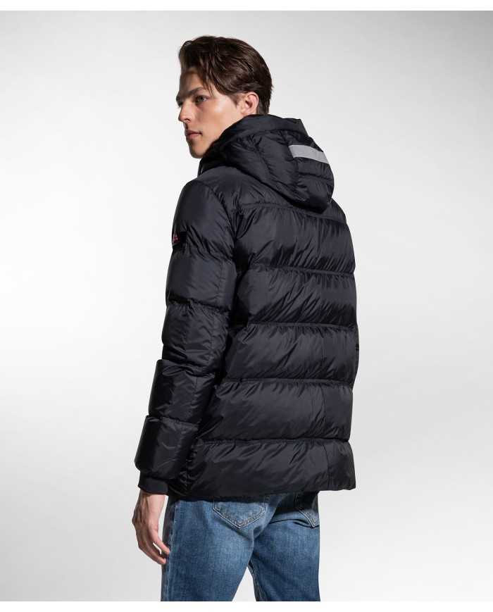 PEUTEREY Piumino Uomo Doyle KN A-TI Giacca Impermeabile Cappuccio N...