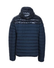 CIESSE Piumino Uomo Franklin N5210D A-TI Giacca Cappuccio Nero Blu ...